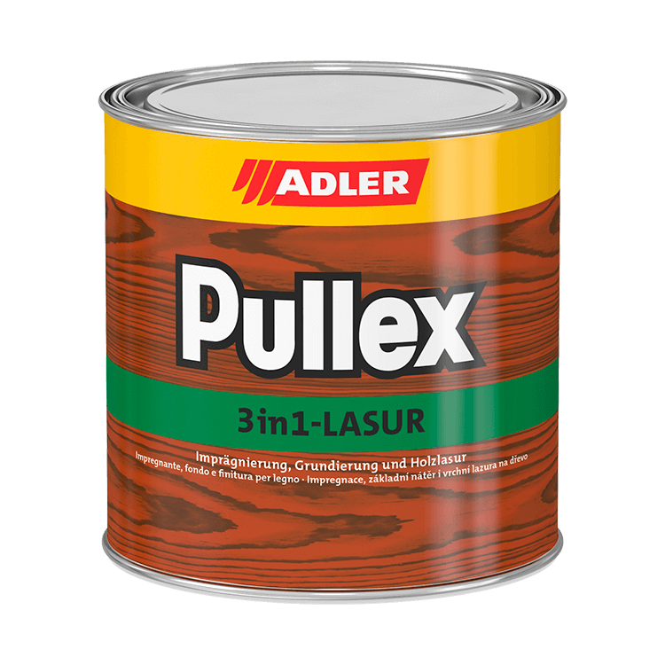 Защита от синевы, грибков, насекомых Adler Pullex 3in1-Lasur Вейде 9.5 л