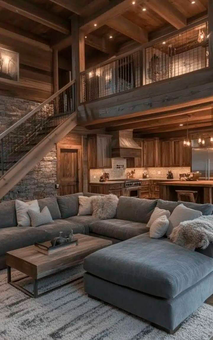 Ключевые зоны в шале, где точно стоит использовать ADLER Legno-Color