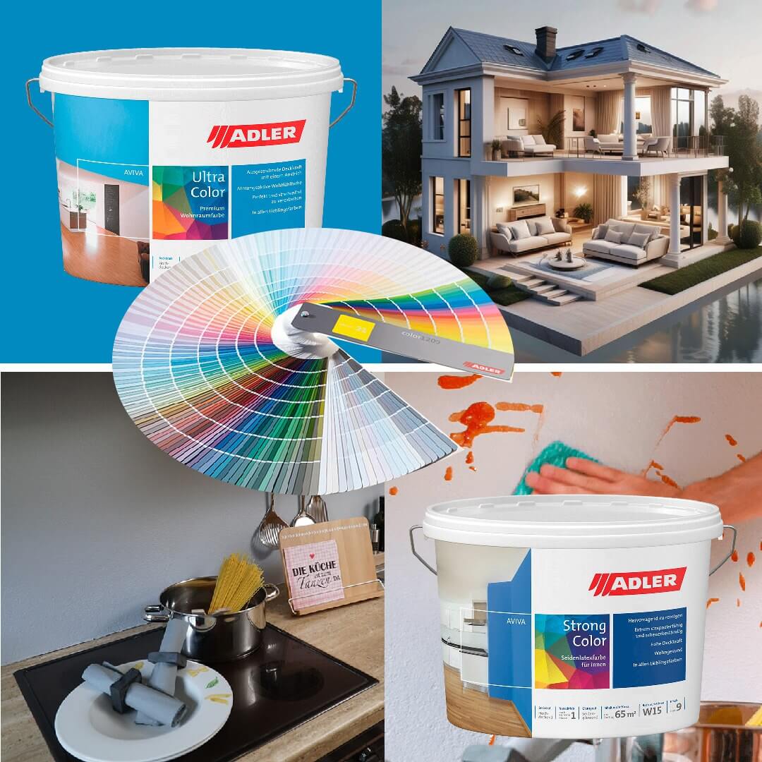 Иллюзия простора: Как краски ADLER серии Aviva превращают маленькую квартиру в большой дом